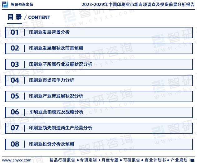 最新！智研咨询重磅发布《2023版中国印刷业行业市场研究报告(图2)