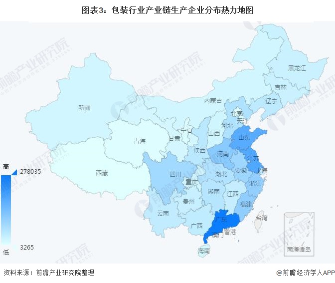 【干货】包装行业产业链全景梳理及区域热力地图(图3)